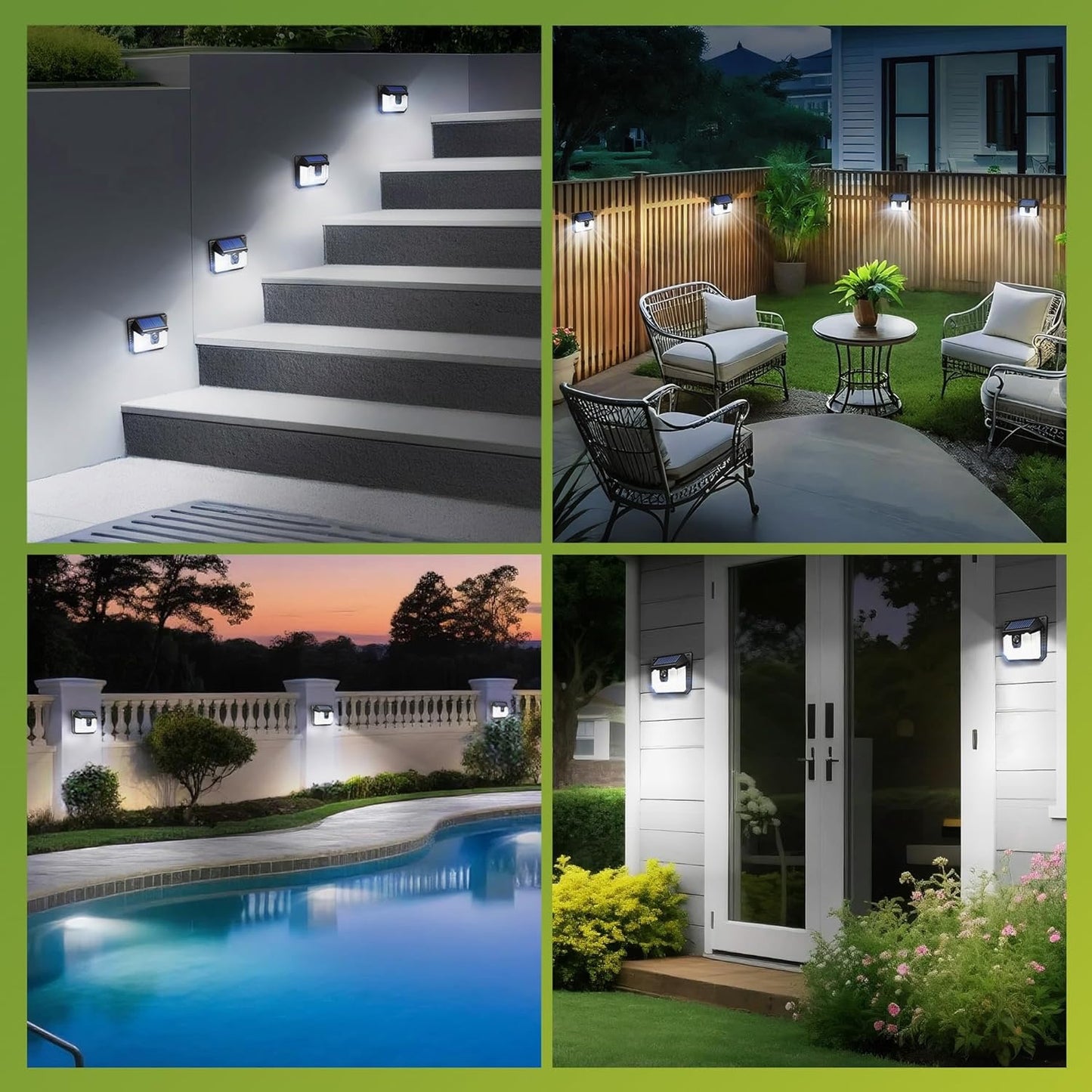 Lampe Solaire 120 LED avec Détecteur – Ultra Lumineuse, 3 Modes, Étanche IP65 – Sécurité Jardin & Maison